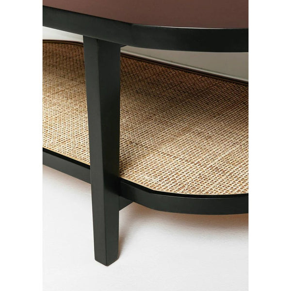 Nassau Cane Sheesham Wood Coffee Table