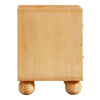 Naysa Rattan Bed Side Table With Drawer