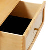 Naysa Rattan Bed Side Table With Drawer