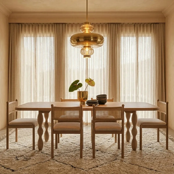 Neuquen Solid Wood Dining Table Set - All Sizes