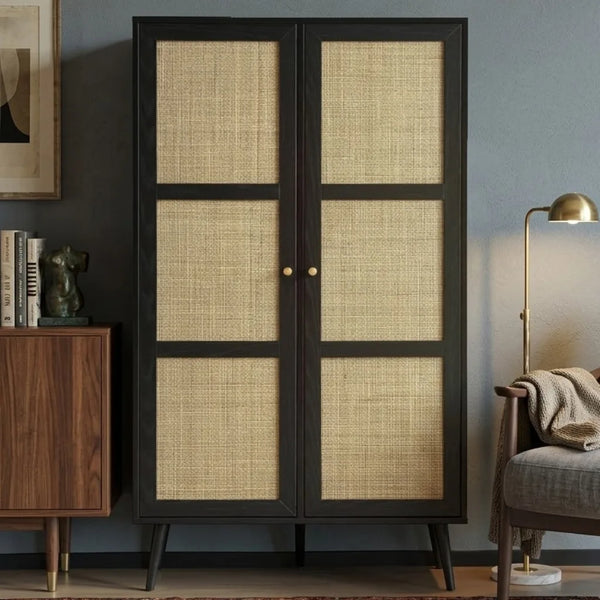 New Kensington Rattan Wardrobe