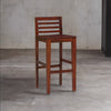 Newclare Bar Chair - Honey Oak Finish