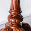 Newry Traditional Luxurious Teakwood Round Side Table