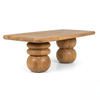 Nimes Solid Wood Dining Table Set - 4 Seater, 6 Seater, 8 Seater - All Sizes