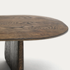 Niteroi Solid Oak Wood Coffee Table