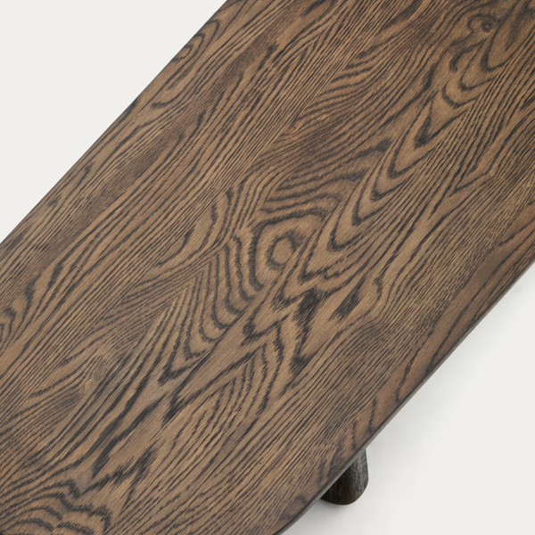 Niteroi Solid Oak Wood Coffee Table