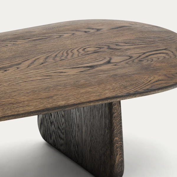 Niteroi Solid Oak Wood Coffee Table