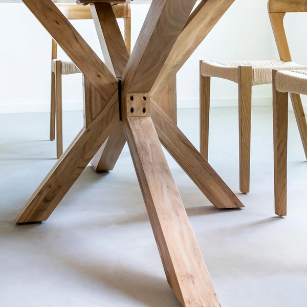 Nottingham Acacia Wood Dining Table