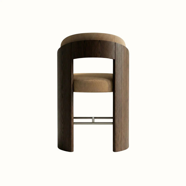 Ohrid Modern Wooden Bar Chair (Single Chair)