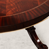 Oradea Solid Wood Curved 6 Seater Dining Table