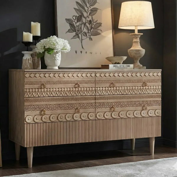 Oregon Dresser & Chest of 6 Drawer