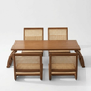 Osaka Solid Wood Dining Table Set - 4 Seater, 6 Seater