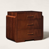 Palermo Solid Wood 3 Drawer Bedside Table