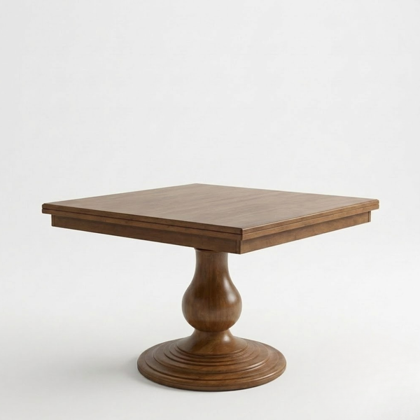 Palermo Solid Wood Square Dining Table