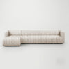 Parintins Solid Wood Velvet Sectional Sofa