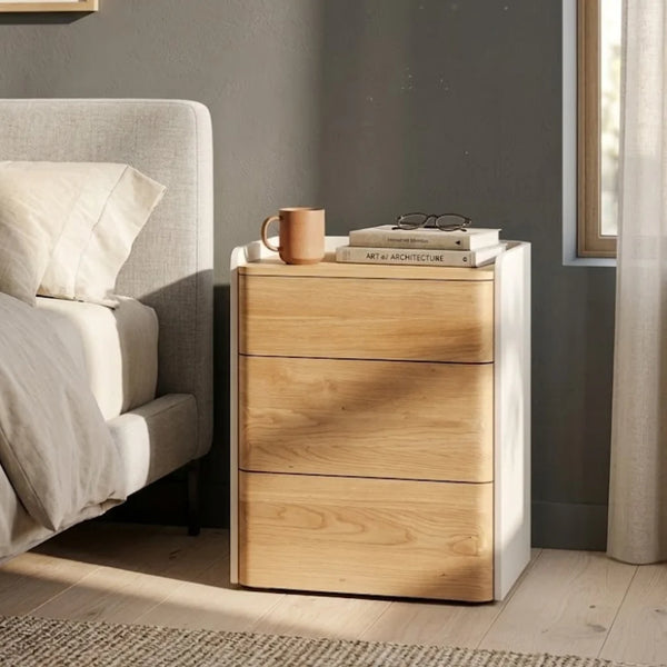 Parnu Mango Wood Bed Side Table