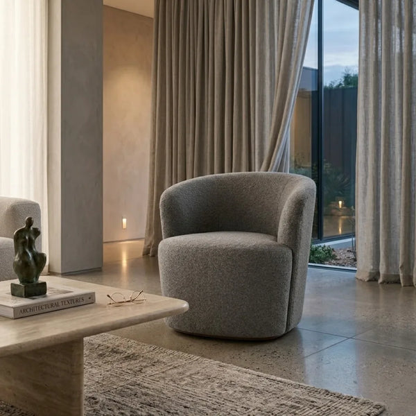 Parys sheesham Wood and Fabric Casual Chair
