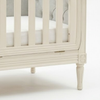 Peppy Petal Solid Wood Baby Cot