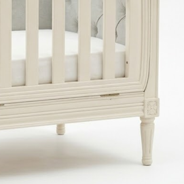 Peppy Petal Solid Wood Baby Cot