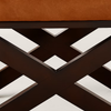 Perpignan Modern Leather Foot Stool