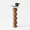 Persia Abstract Solid Wood End Table - READY TO SHIP