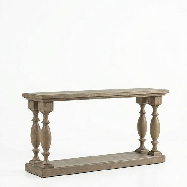Petersfield Classical Bobbin Solid Wooden Console Table