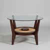 Petita Round Center Table With Glass Top