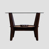 Petita Round Center Table With Glass Top