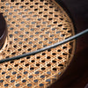 Petita Round Center Table With Glass Top