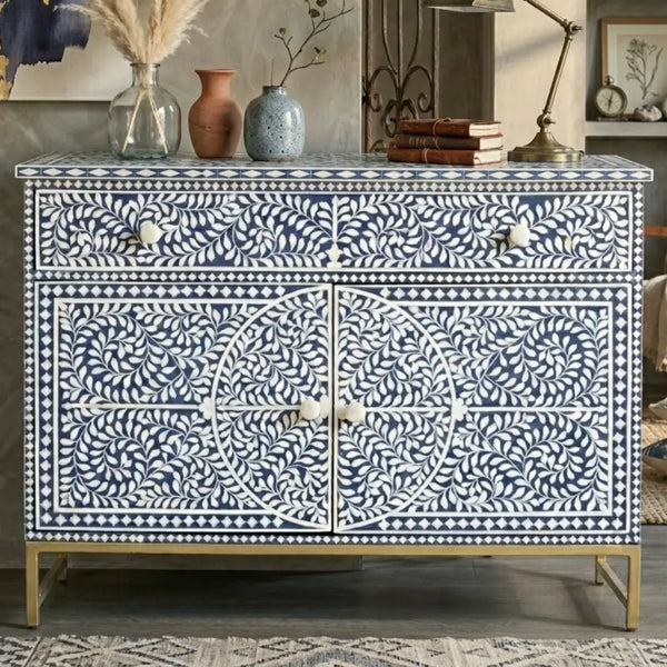 Phnom Penh Kalamkari Sideboard