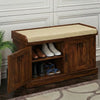 Phuket 2 Doors and 2 Shelves with Seating Shoe Rack