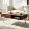 Picasso Dark Mango Wood Coffee Table