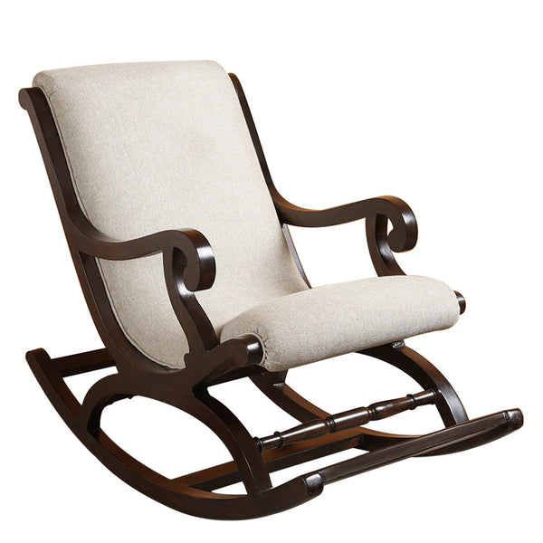 Piketberg Solid Wood Arm Chair in Walnut Colour