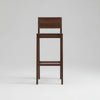 Pimville Bar Stools with Backs Provincial Teak Finish