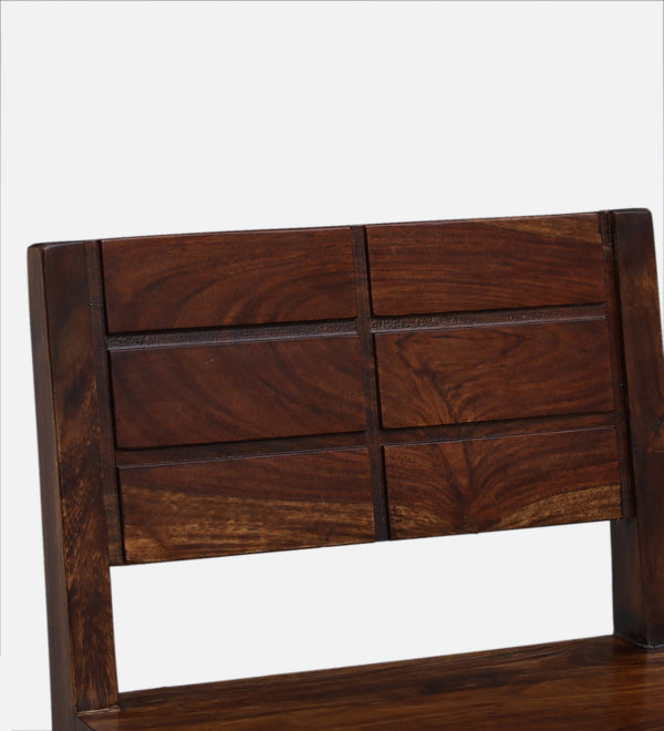 Pimville Bar Stools with Backs Provincial Teak Finish