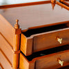 Pomona Pair Of Teakwood Bedside Tables