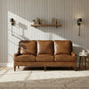 Porto 3 Seater Leather Sofa