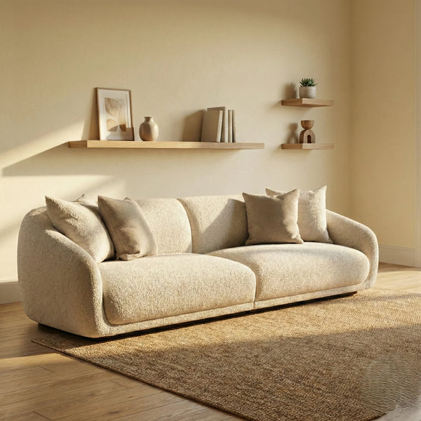 Potsdam Boucle 3 Seater Sofa
