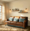 Prague 3 Seater Leather Sofa