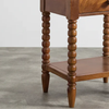 Prague Solid Wood Bedside Table