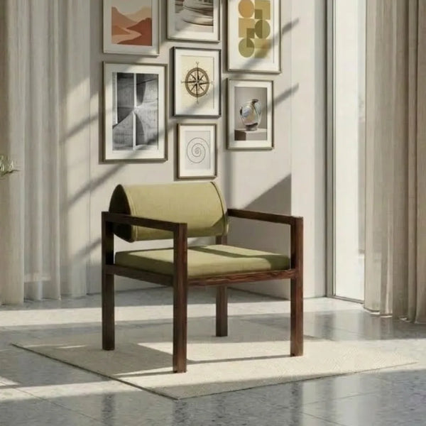 Preston Sheesham Solid Wood Arm Chair