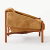 Prieska Leather Tufted Accent Chair