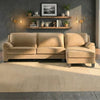 Quito Leatherette Sectional Sofa