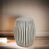 Qumbu Bone Inlay Geometric Design Stool