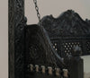Rajwadi Mango Solid Wood Black Finish 2 Seater Swing Chair