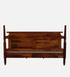 Rao Solid Wood Bed In Honey Finish- All Sizes