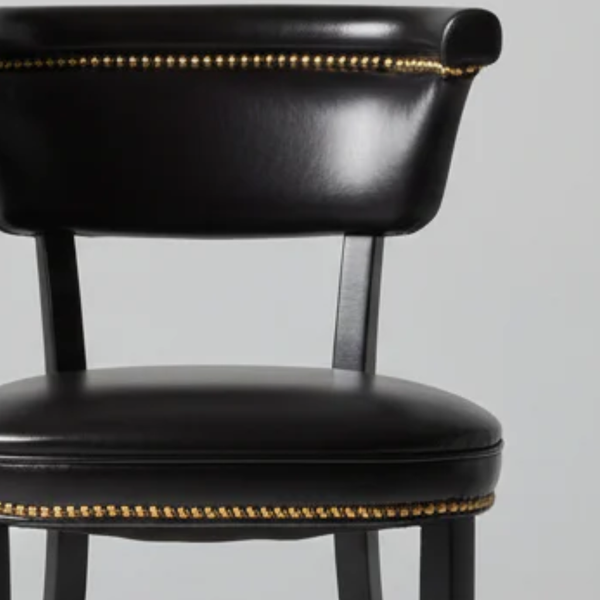 Raven Luxe Accent Leather Dining Chair