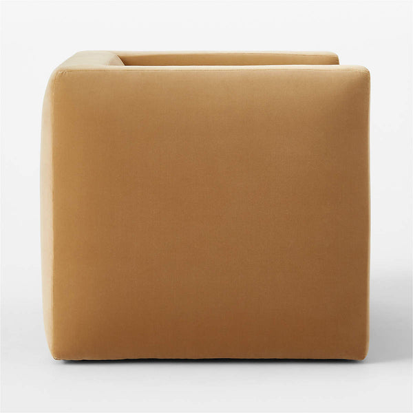 Rawsonville Velvet Lounge Chair Color - Camel