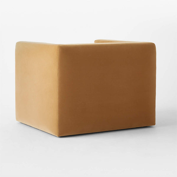 Rawsonville Velvet Lounge Chair Color - Camel