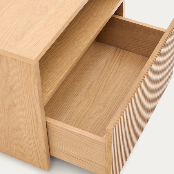 Recife Solid Wood Nightstand Table
